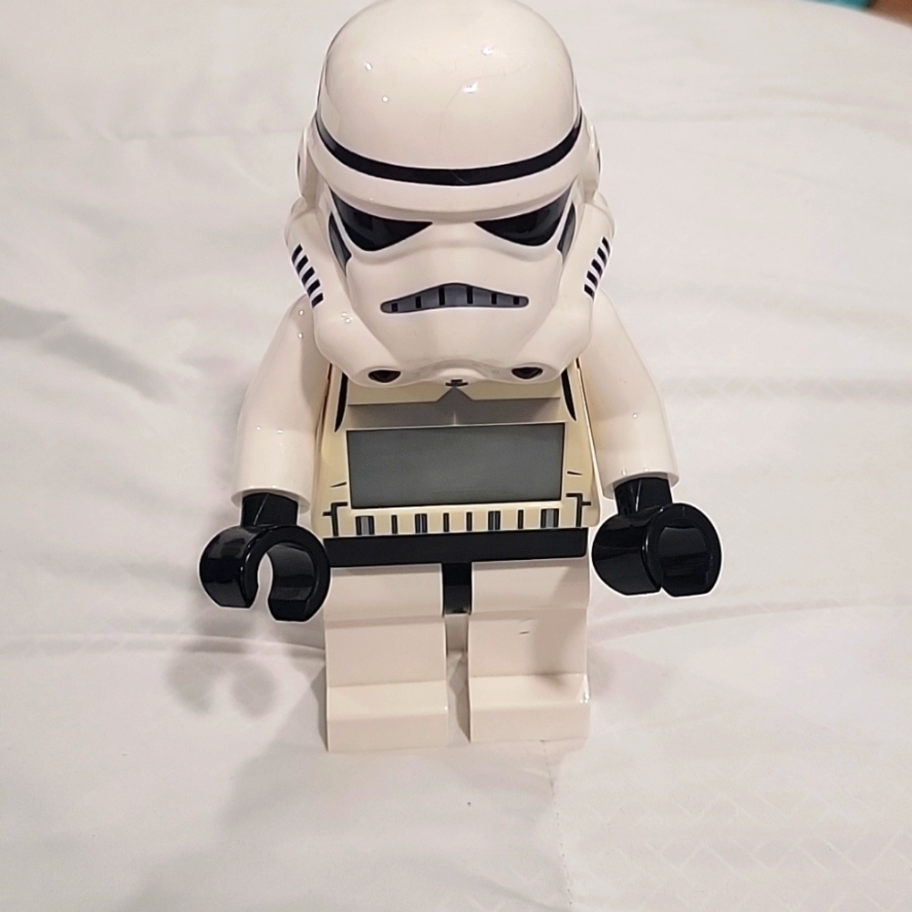 Lego Star Wars Stormtrooper clock